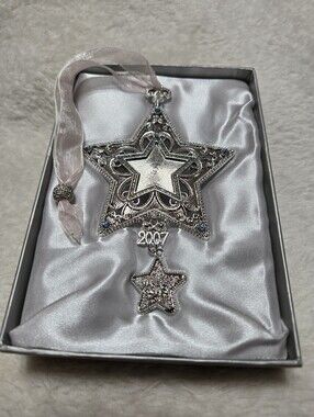 Make A Wish 2007 Commemorative Star Ornament NIB